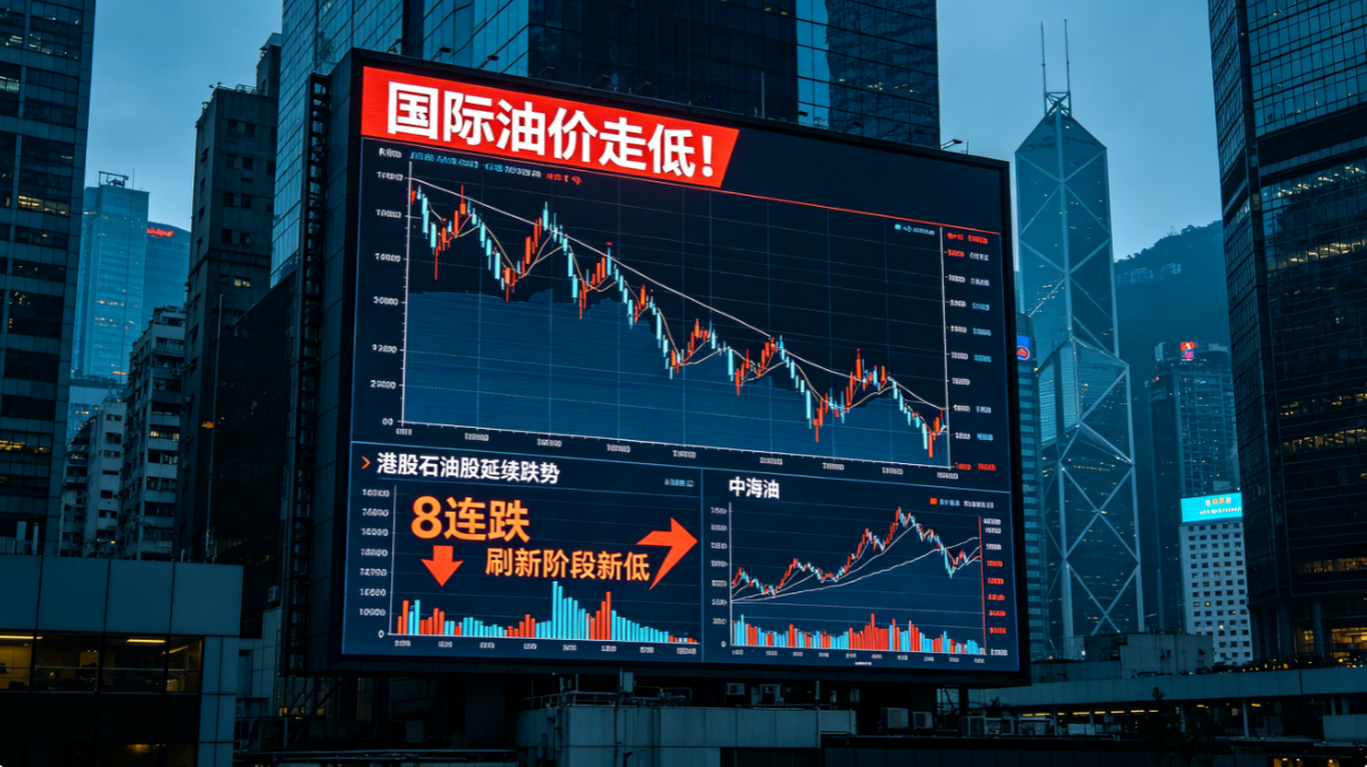 地缘溢价退潮，港股石油股承压下行