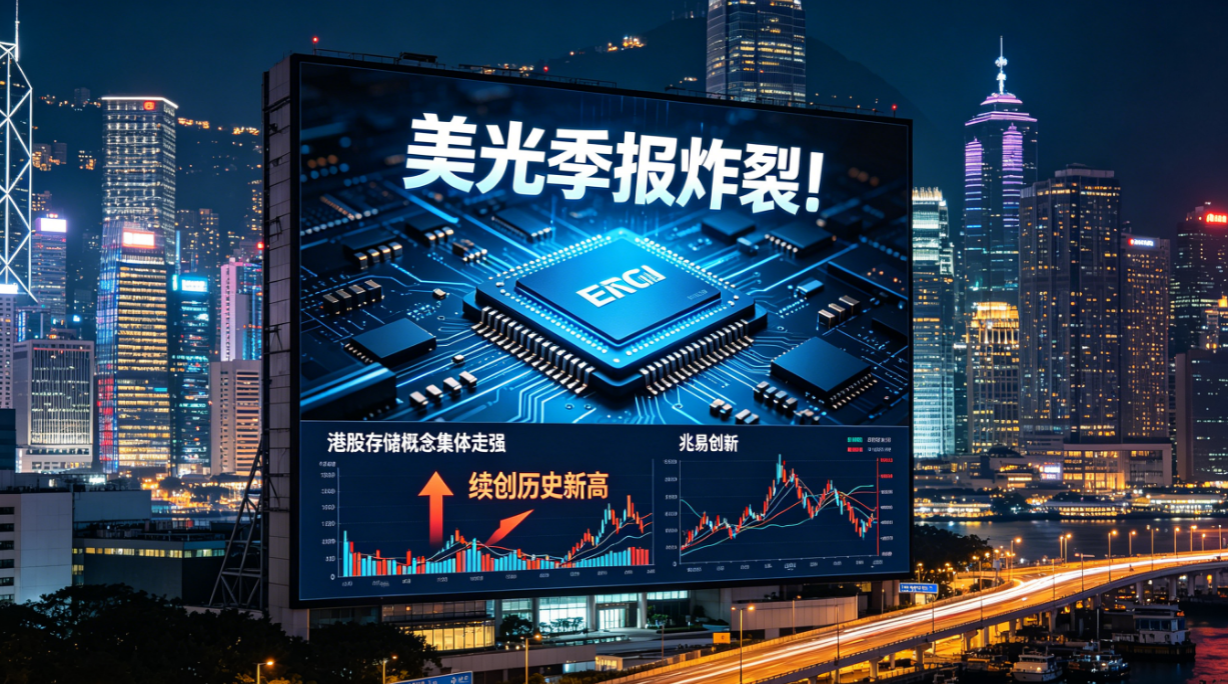 美光财报引爆存储板块