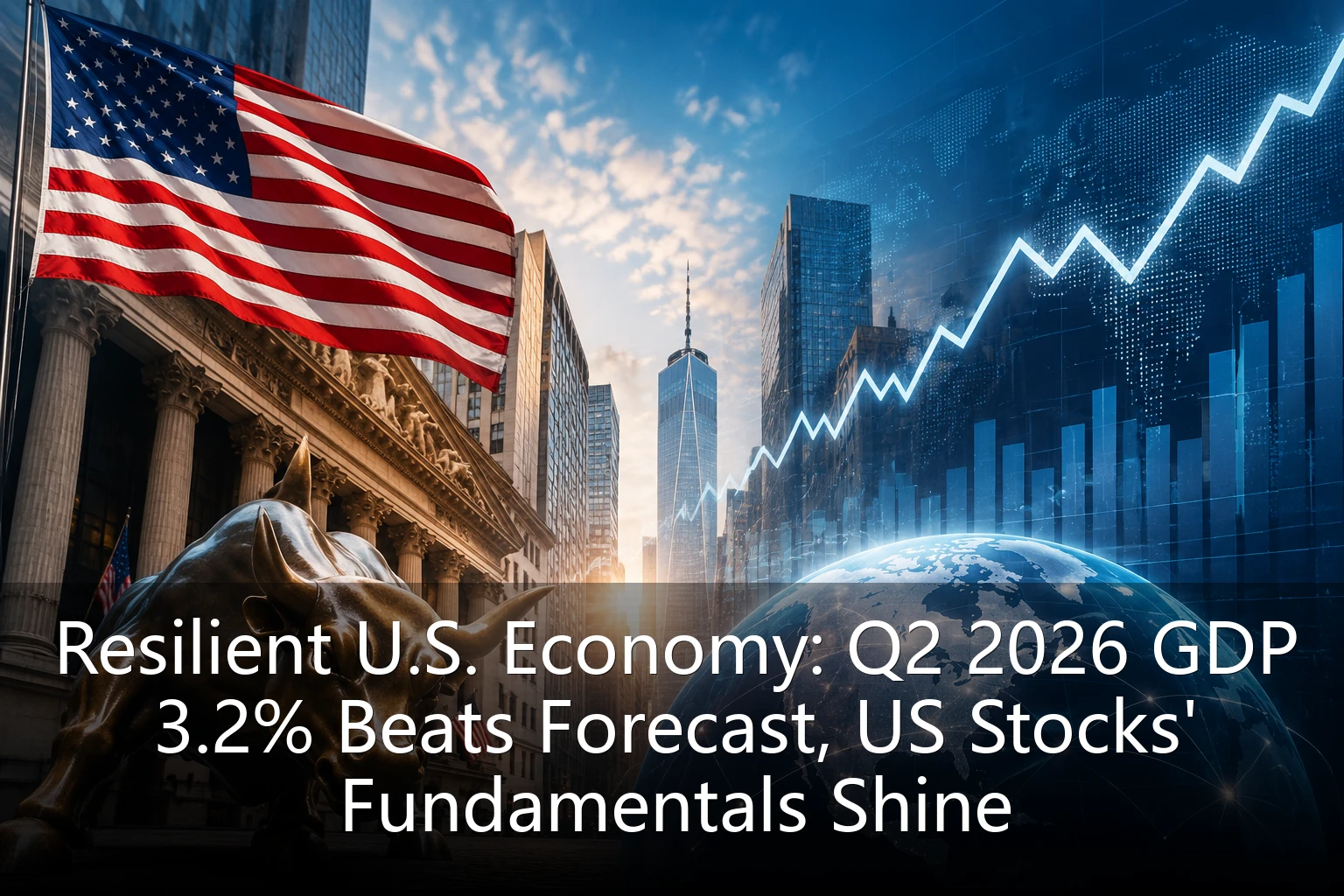 Resilient U.S. Economy: Q2 2026 GDP 3.2% Beats Forecast, US Stocks' Fundamentals Shine