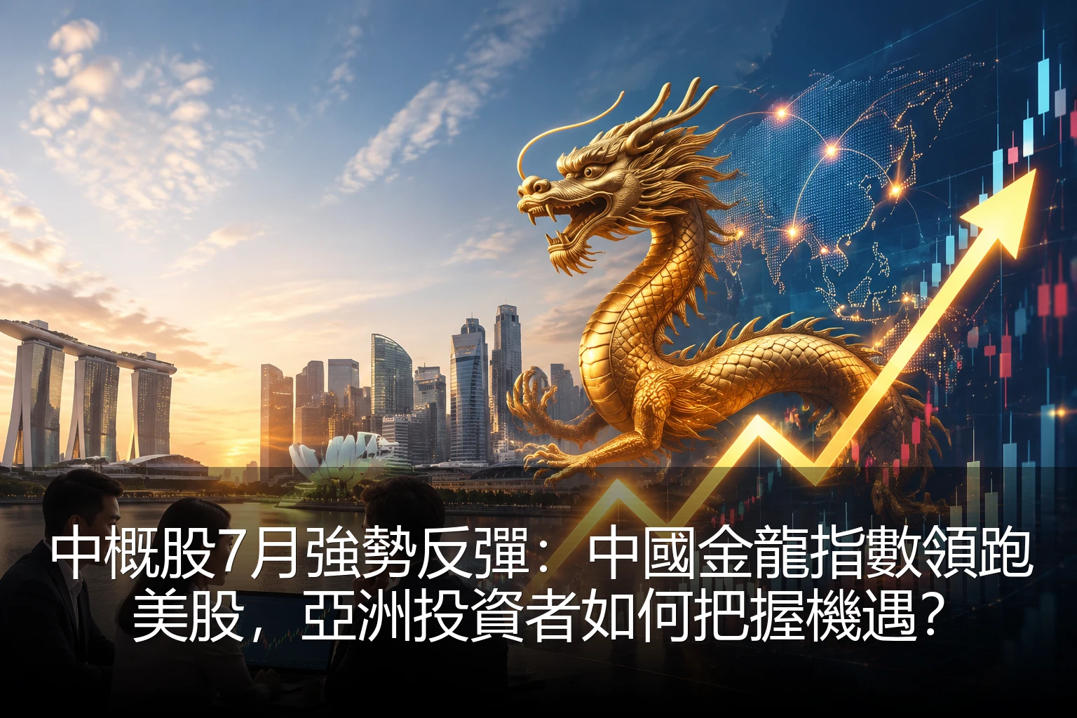 中概股7月強勢反彈：中國金龍指數領跑美股，亞洲投資者如何把握機遇？