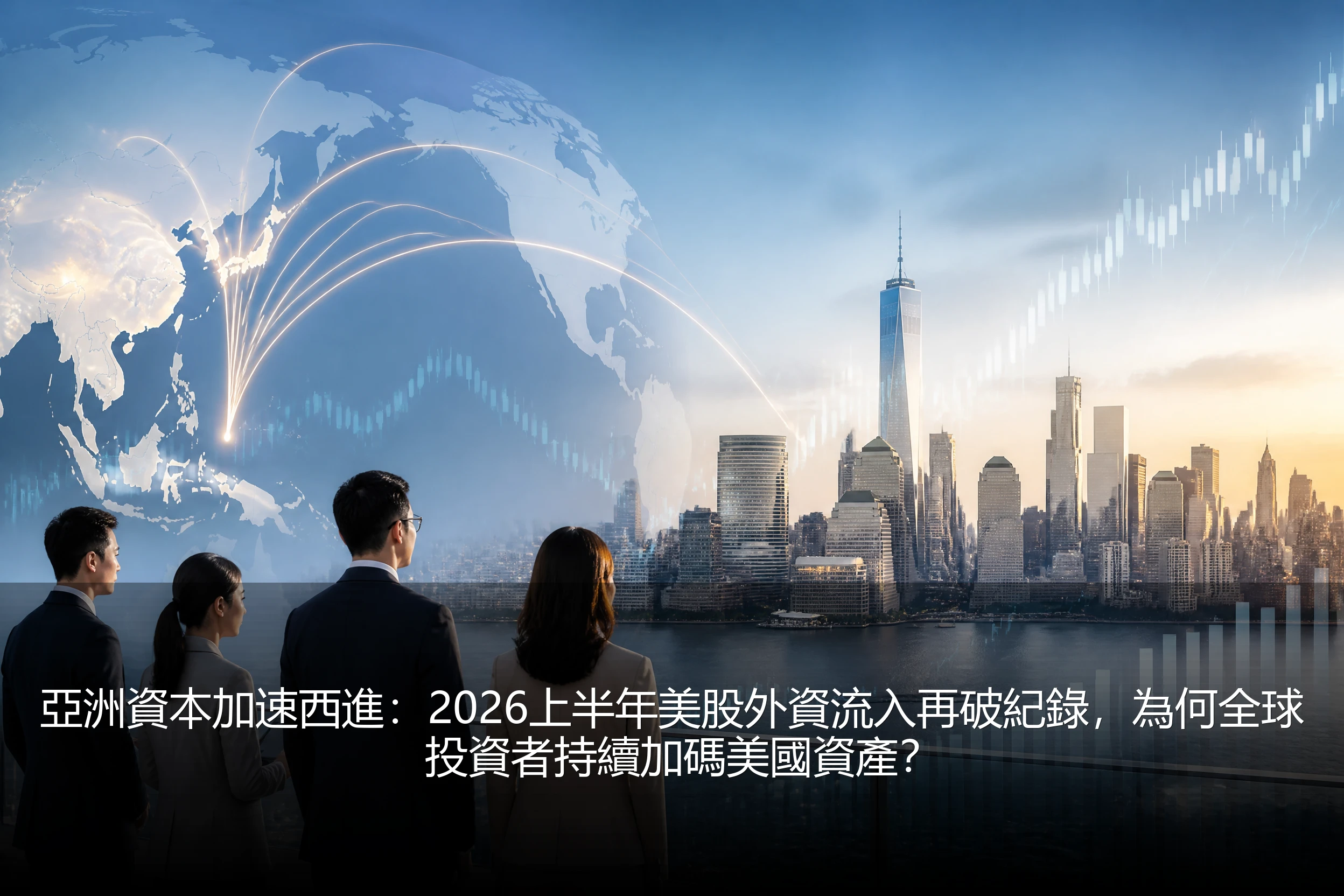 亞洲資本加速西進：2026上半年美股外資流入再破紀錄，為何全球投資者持續加碼美國資產？