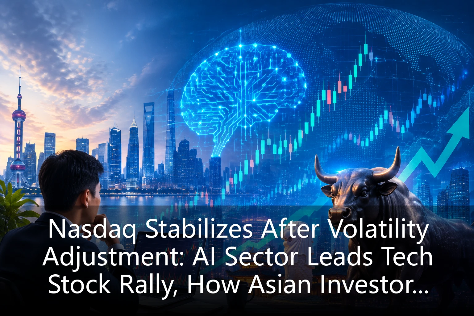 Nasdaq Stabilizes After Volatility Adjustment: AI Sector Leads Tech Stock Rally, How Asian Investors Position for August Market