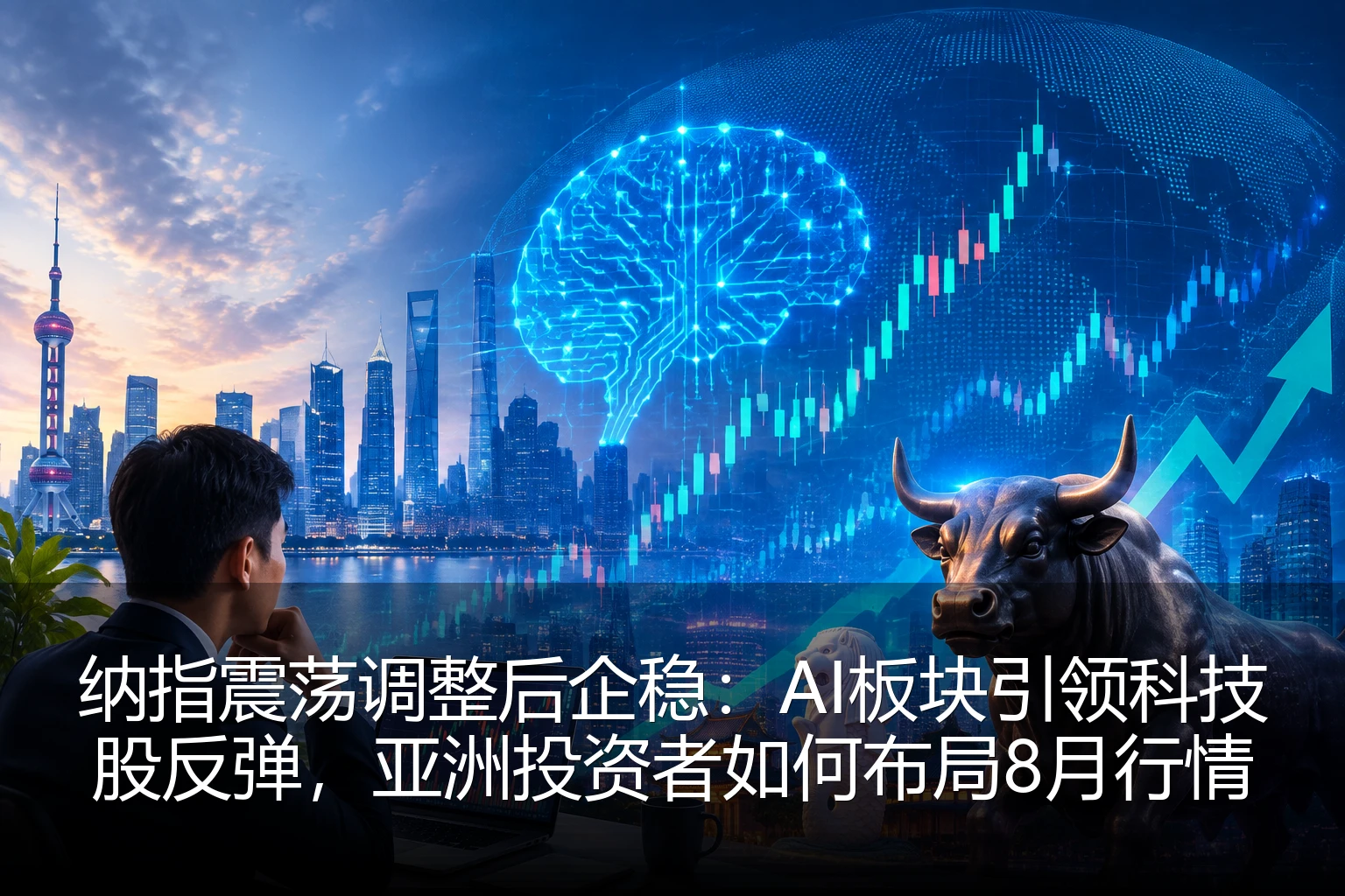 纳指震荡调整后企稳：AI板块引领科技股反弹，亚洲投资者如何布局8月行情